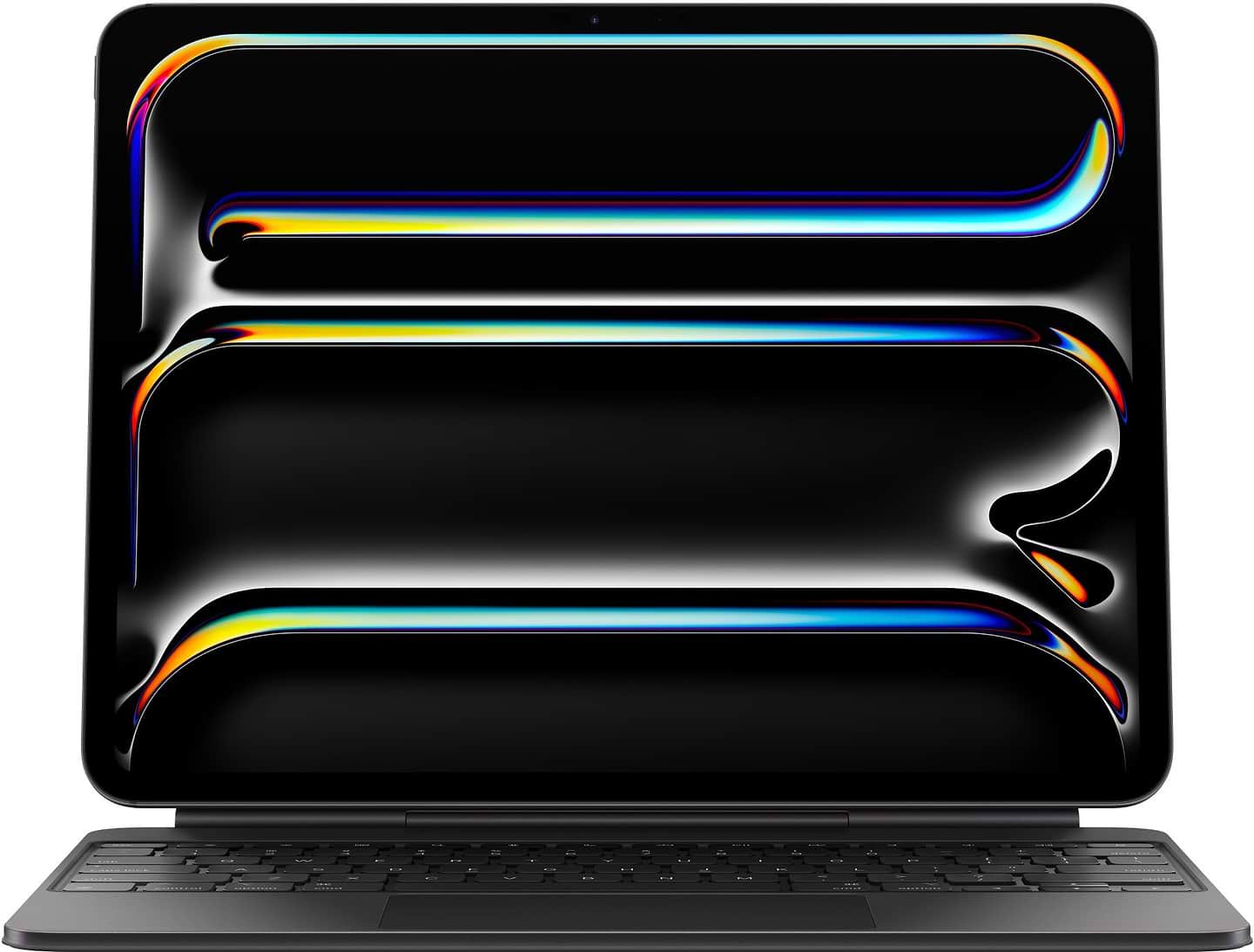 Чехол-клавиатура для планшета Apple Magic Keyboard for iPad Pro 13 inch (M4) - Ukrainian - Black (MWR53UA/A) - Фото 1
