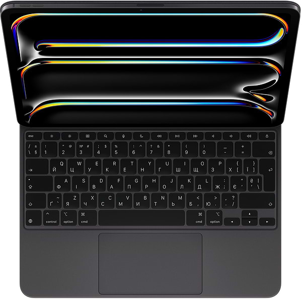 Фото - Уценка - Чехол-клавиатура для планшета Apple Magic Keyboard for iPad Pro 13‑inch (M4) - Ukrainian - Black (MWR53UA/A)
