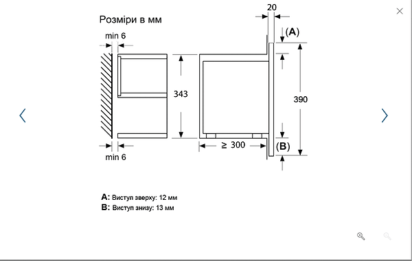 Фото - Микроволновая печь (СВЧ) встраиваемая Interline MWS 420 ESA BA