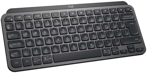 Фото - Клавіатура бездротова Logitech MX Keys Mini Wireless Illuminated UA Graphite (920-010498)