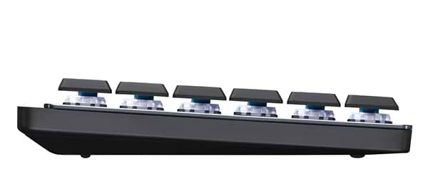 Фото - Клавіатура бездротова Logitech MX Mechanical Mini Illuminated BT Clicky Graphite UA (920-010782)