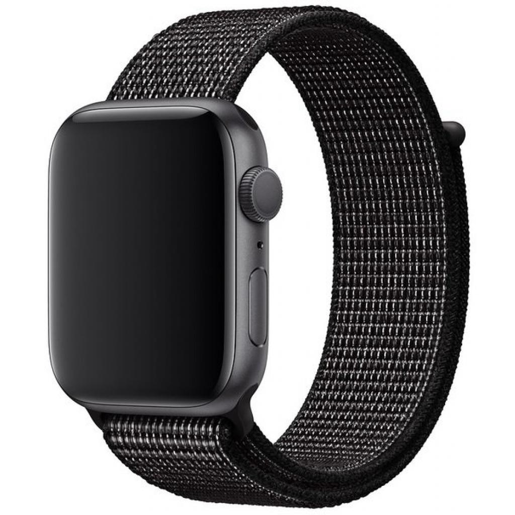 Ремешок для смарт-часов Apple 44mm Black Nike Sport Loop(MX812ZM/A)