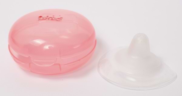 Фото - Накладки для кормления Lindo силиконовые в контейнере, розовый (Li 802 роз)