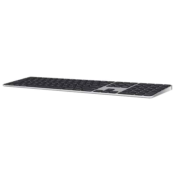 Фото - Клавіатура бездротова Apple Magic Keyboard with Touch ID and Numeric Keypad Black (MXK83UA/A)