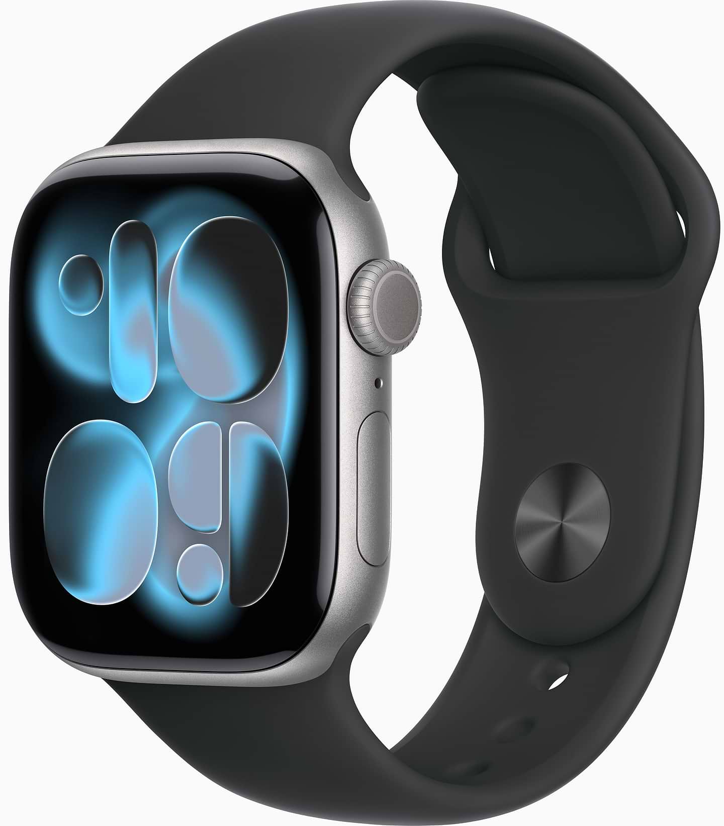 Смарт-годинник Apple Watch Series 11 GPS 42mm Space Grey Aluminium Case with Black Sport Band - S/M - Фото 1