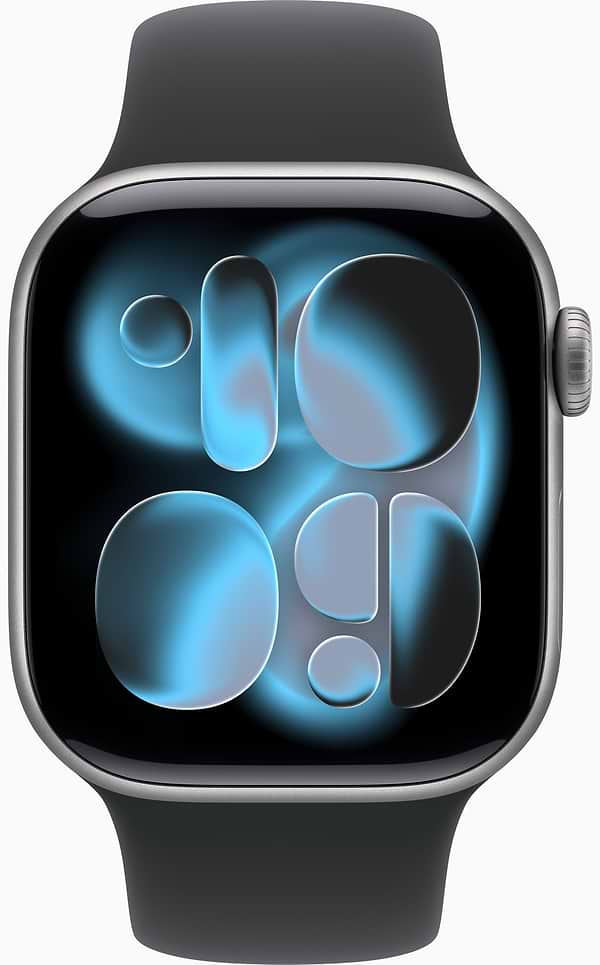 Фото - Смарт-часы Apple Watch Series 11 GPS 42mm Space Grey Aluminium Case with Black Sport Band - M/L