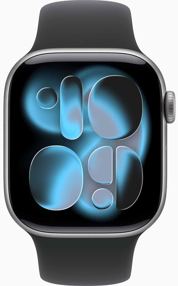 Фото - Смарт-годинник Apple Watch Series 11 GPS 42mm Space Grey Aluminium Case with Black Sport Band - S/M