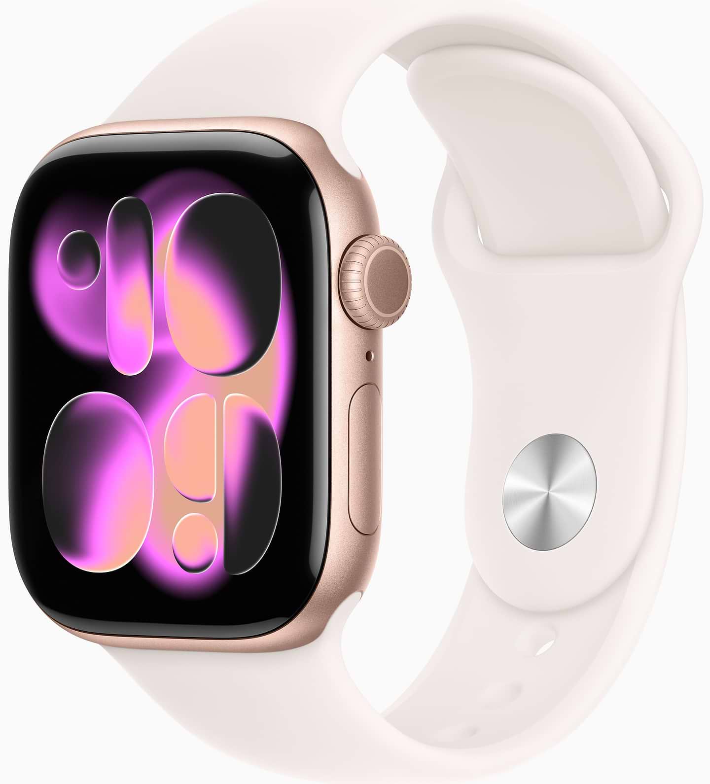 Смарт-годинник Apple Watch Series 11 GPS 42mm Rose Gold Aluminium Case with Light Blush Sport Band - M/L - Фото 1