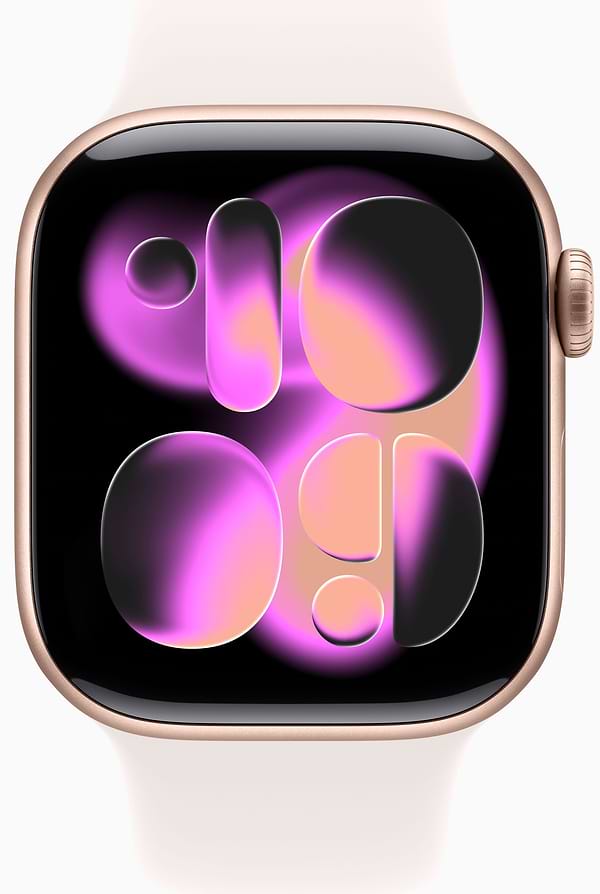 Фото - Смарт-годинник Apple Watch Series 11 GPS 42mm Rose Gold Aluminium Case with Light Blush Sport Band - S/M