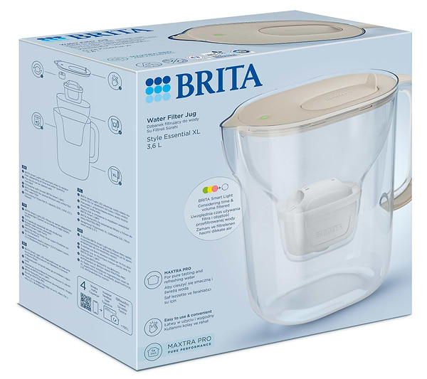 Фото - Фільтр-глечик Brita Style Essential XL Mxpro пісочний