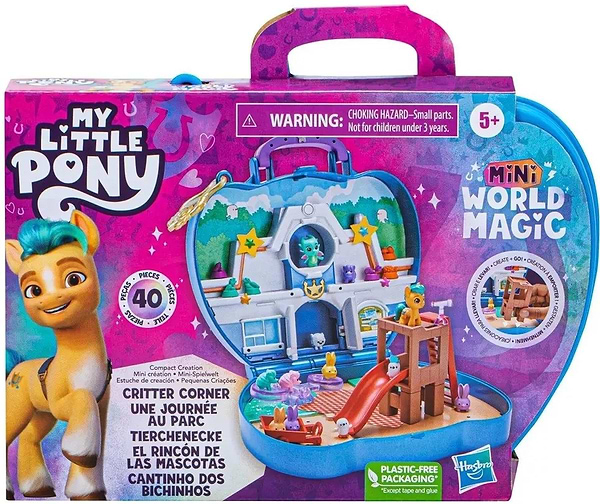 Фото - Колекційні фігурки набір Hasbro MY LITTLE PONY MINI WORLD MAGIC COMPACT CREATION  CC (F3876_F6440)