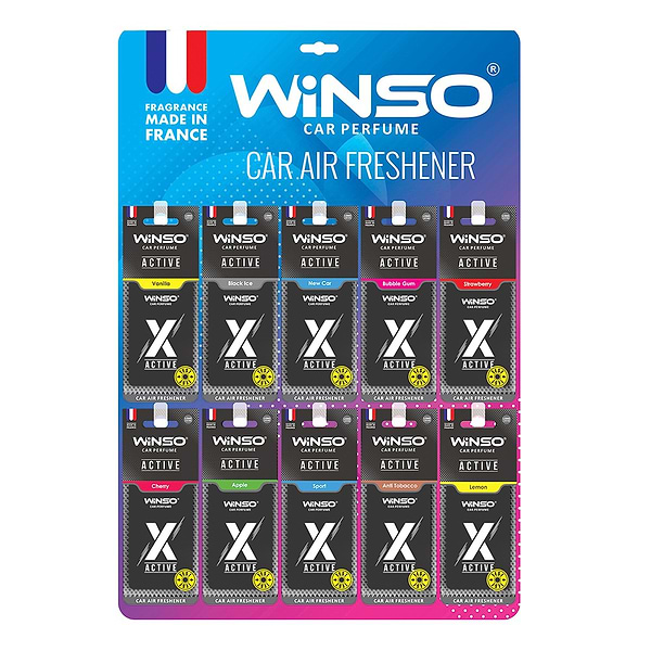 Фото - Ароматизатор для авто Winso X Active MIX (500030) Фото - Ароматизатор для авто Winso X Active MIX (500030)