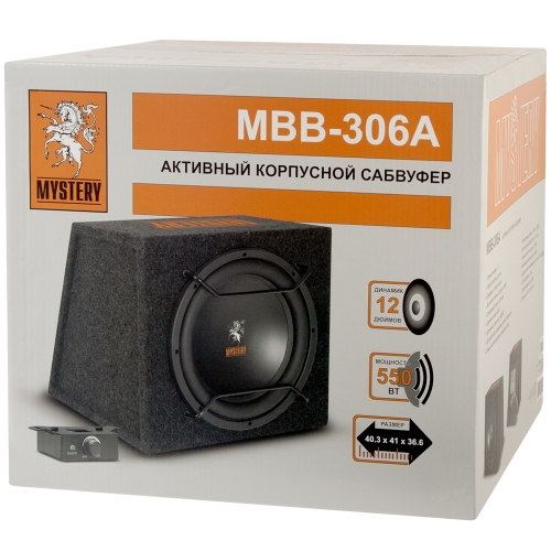 Фото - Автосабвуфер Mystery MBB-306A