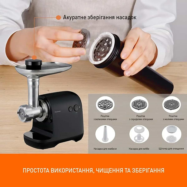 Фото - Мясорубка Panasonic MK-GX1710KTQ