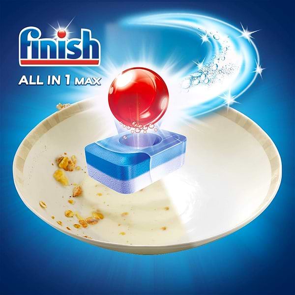 Фото - Таблетка для посудомоечной машины Finish All in 1 Max 13шт