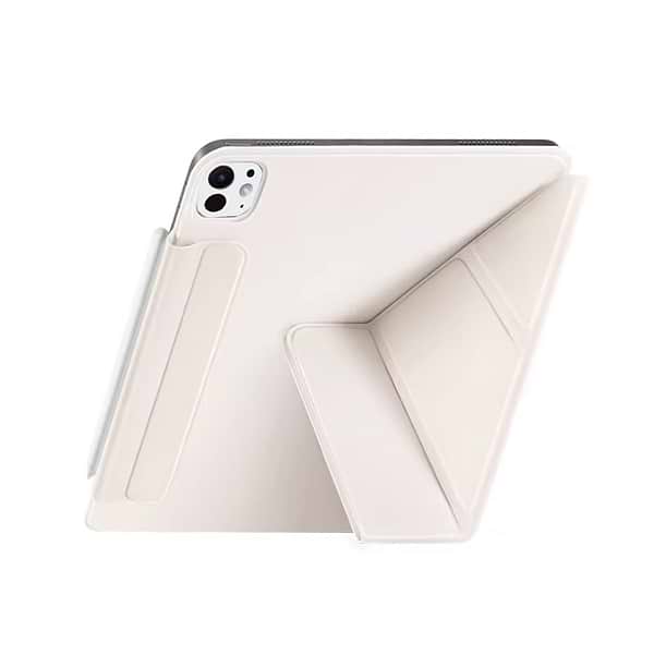 Фото - Чохол для планшету BeCover Ultra Slim Origami Magnetic з кріпленням Apple iPad Pro 11" M4 2024 Beige (712961)