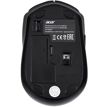 Фото - Миша бездротова Acer OMR040 WL (ZL.MCEEE.02C) Black