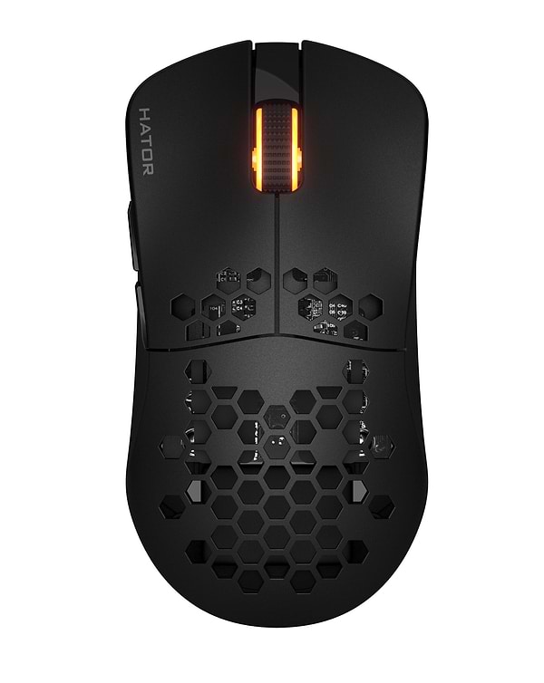 Фото - Мышь беспроводная игровая Hator Stellar PRO Wireless Вlack (HTM-550)