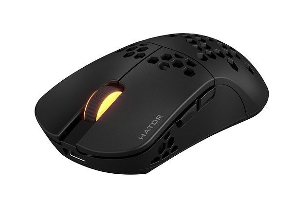 Фото - Мышь беспроводная игровая Hator Stellar PRO Wireless Вlack (HTM-550)