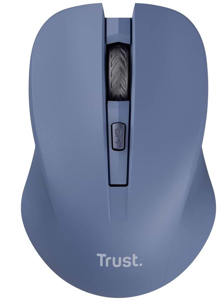 Мышь беспроводная Trust MYDO SILENT WL Blue (25041) - Фото 1