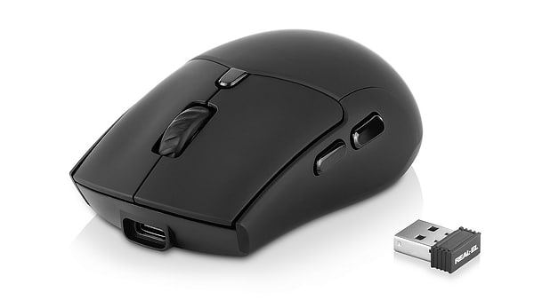 Фото - Миша бездротова REAL-EL RM-460W Black (EL123200048)