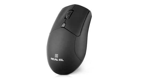 Фото - Миша бездротова REAL-EL RM-460W Black (EL123200048)