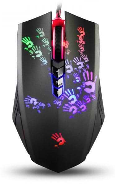 Фото - Миша дротова ігрова Bloody A60A  (Black)