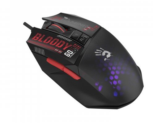 Фото - Мышь проводная игровая Bloody W60 Max Mini Honeycomb