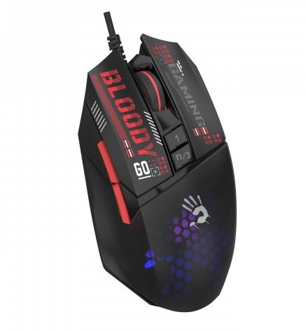 Фото - Мышь проводная игровая Bloody W60 Max Mini Honeycomb