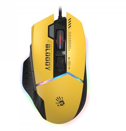 Мышь проводная игровая Bloody W95 Max Sports Lime - Фото 1
