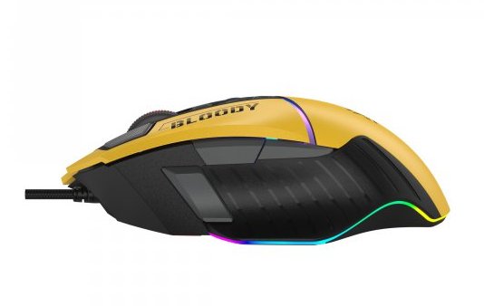 Фото - Миша дротова ігрова Bloody W95 Max Sports Lime