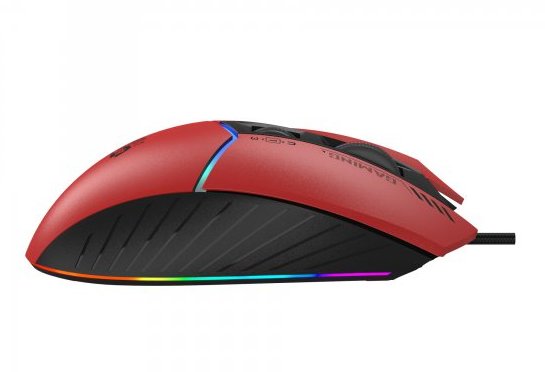 Фото - Мышь проводная игровая Bloody W95 Max Sports Red