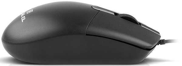 Фото - Мышь проводная REAL-EL RM-210 Black (EL123200036)