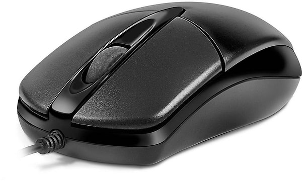 Фото - Миша дротова REAL-EL RM-214 Black (EL123200039)