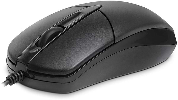 Фото - Миша дротова REAL-EL RM-214 Black (EL123200039)