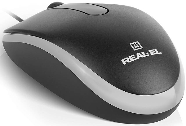 Фото - Миша дротова REAL-EL RM-215 Black (EL123200037)