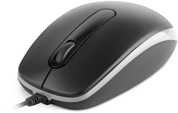 Фото - Мышь проводная REAL-EL RM-217 Black (EL123200038)