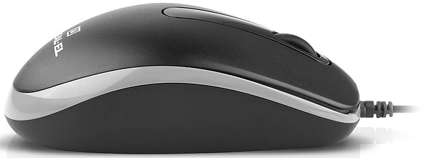 Фото - Мышь проводная REAL-EL RM-217 Black (EL123200038)