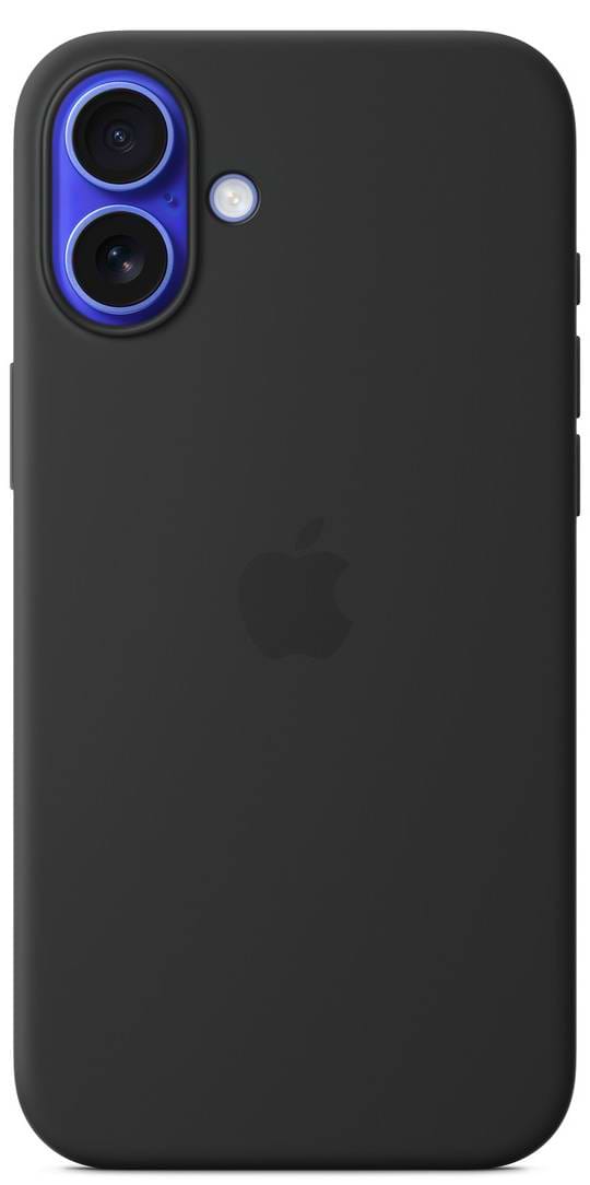 Чохол для смартфону Apple Silicone Case with MagSafe Black iPhone 16 (MYY13ZM/A) - Фото 1
