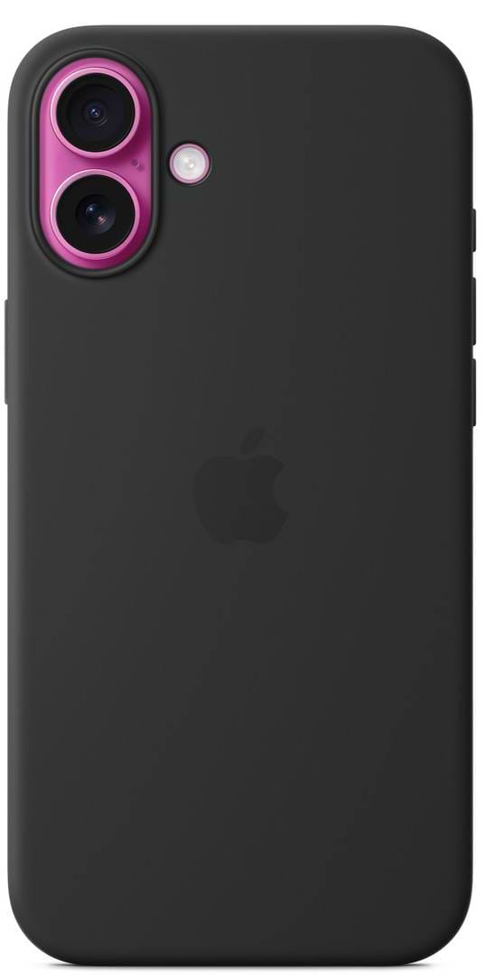 Фото - Чохол для смартфону Apple Silicone Case with MagSafe Black iPhone 16 (MYY13ZM/A)