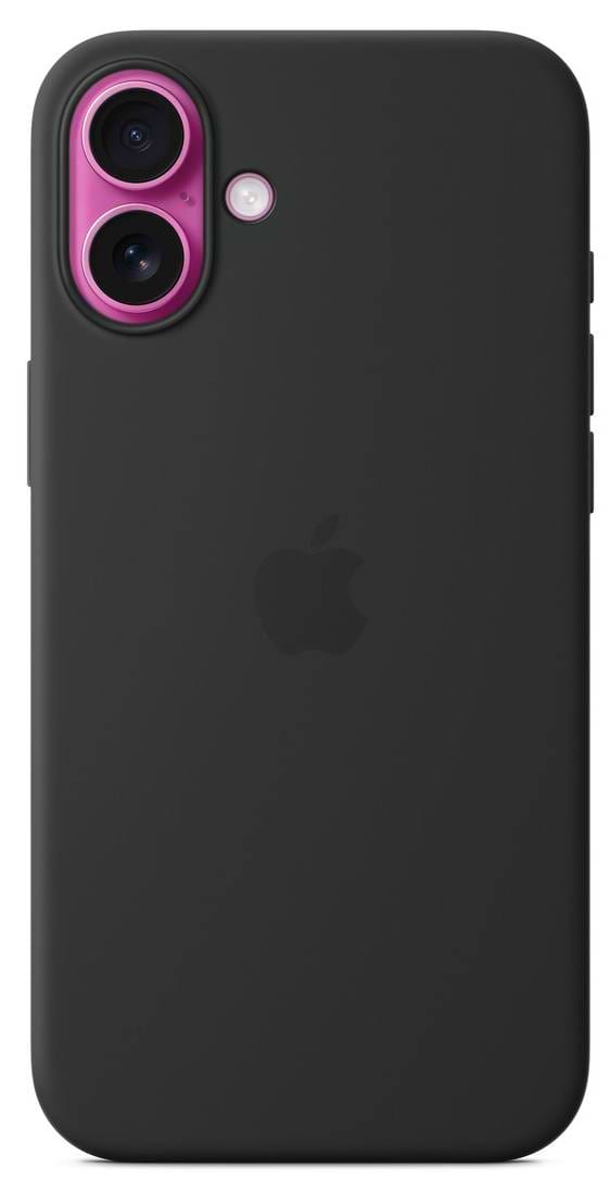 Фото - Чехол для смартфона Apple Silicone Case with MagSafe Black iPhone 16 Plus (MYY93ZM/A)