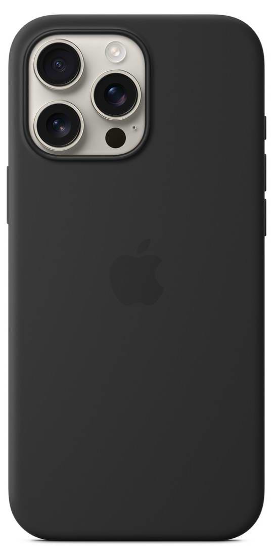 Фото - Чохол для смартфону Apple Silicone Case with MagSafe Black iPhone 16 Pro Max (MYYT3ZM/A)
