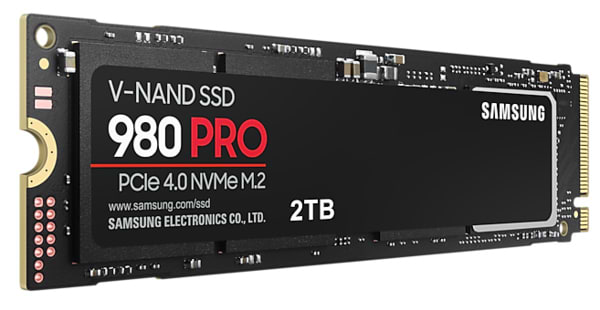 Фото - SSD-накопитель внутренний Samsung M.2 980 PRO 2TB NVMe PCIe 4.0 4x 2280 3-bit MLC (MZ-V8P2T0BW)