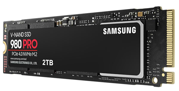 Фото - SSD-накопитель внутренний Samsung M.2 980 PRO 2TB NVMe PCIe 4.0 4x 2280 3-bit MLC (MZ-V8P2T0BW)