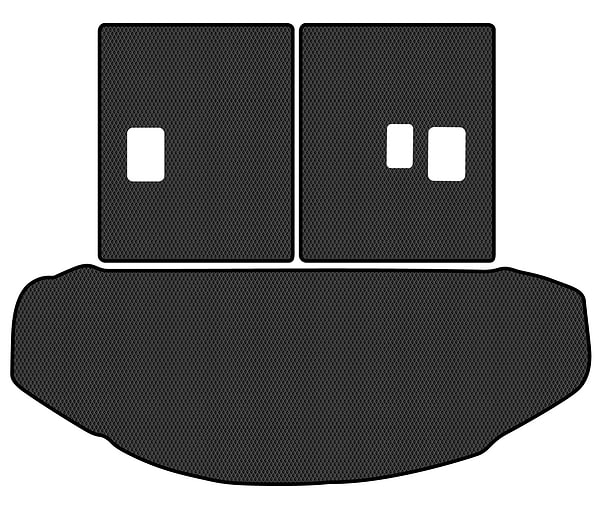 Фото - EVA килимок в багажник авто EVAtech для CX-9 (TC) (7 seats) Mazda 2016 2 покоління SUV USA MZ11398BE2RBB