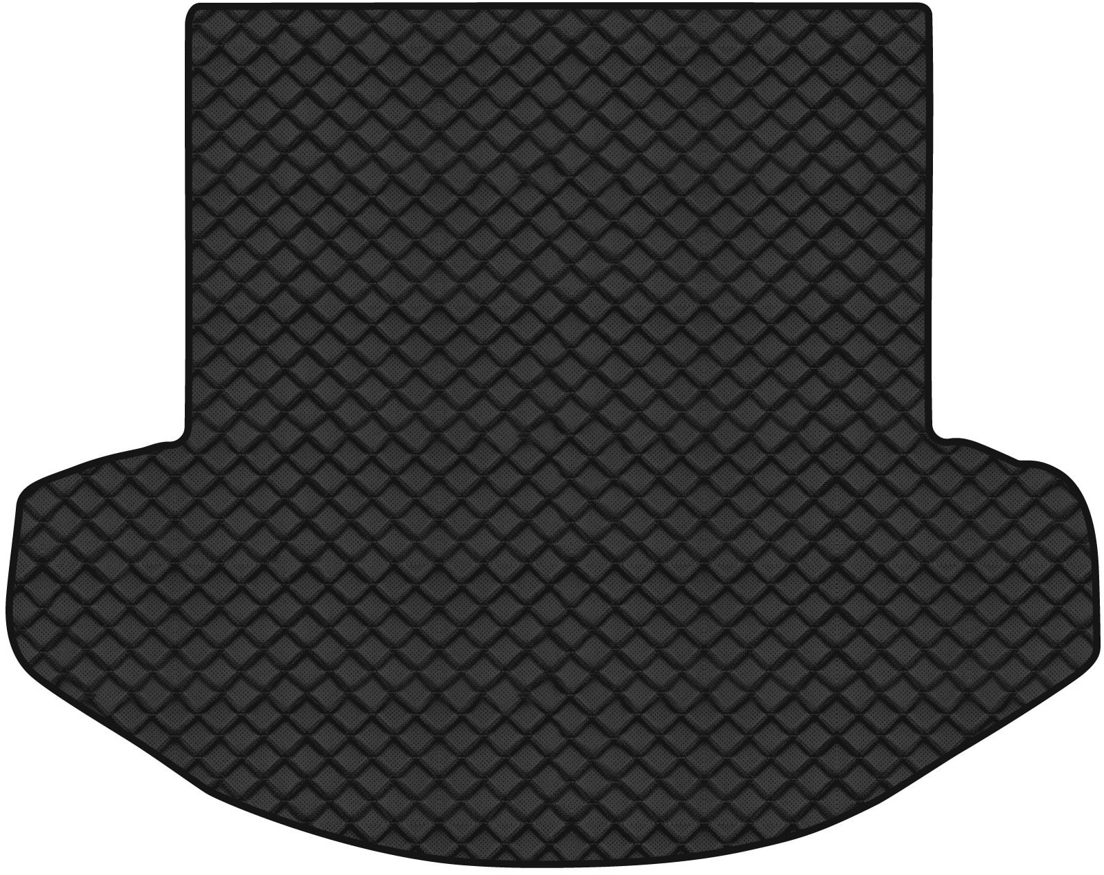 Коврик из экокожи в багажник авто EVAtech ECO для CX-9 (TC) (7 seats) Mazda 2016 2 поколение SUV USA MZ11398B1BBLB