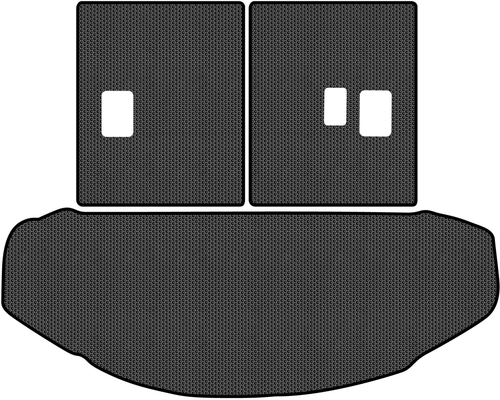 EVA коврик в багажник авто EVAtech для CX-9 (TC) (7 seats) Mazda 2016 2 поколение SUV USA MZ11398BE3SBB