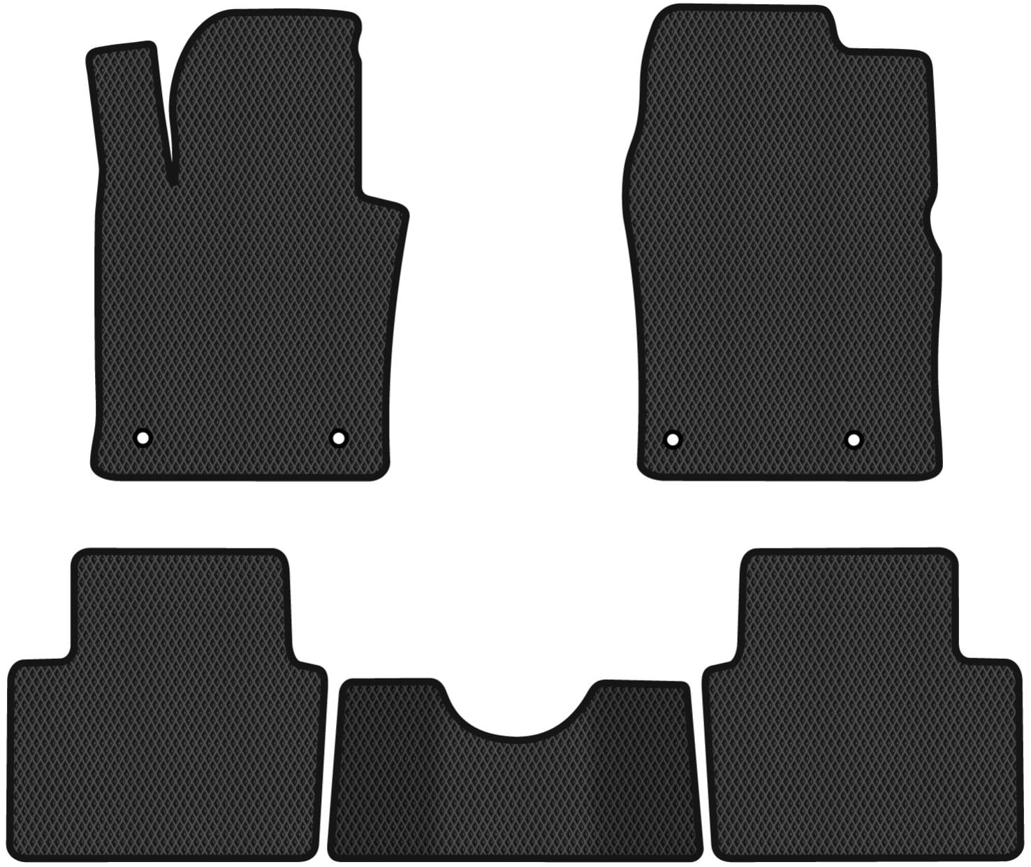 EVA коврики в салон авто EVAtech для 3 (BP) Mazda 2019 4 поколение Htb USA (MZ11780C5RBB)