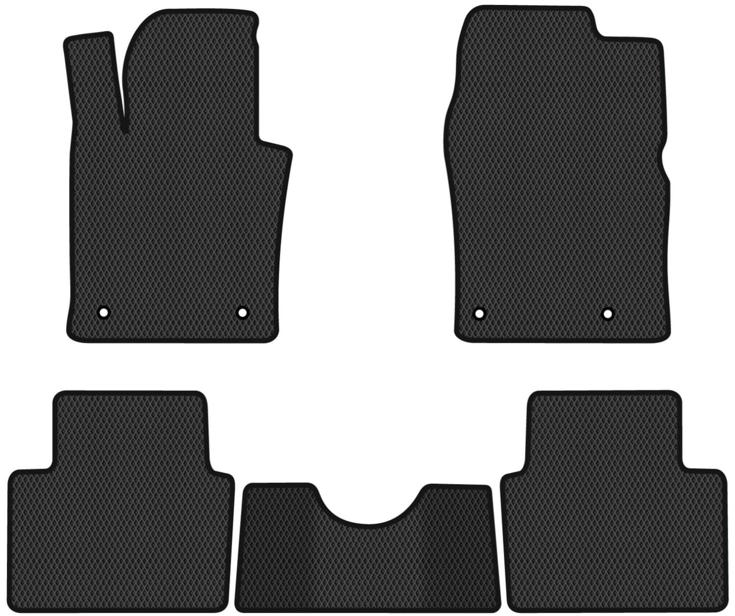 EVA коврики в салон авто EVAtech для 3 (BP) Mazda 2019 4 поколение Htb USA (MZ11780C5VL4RBB)