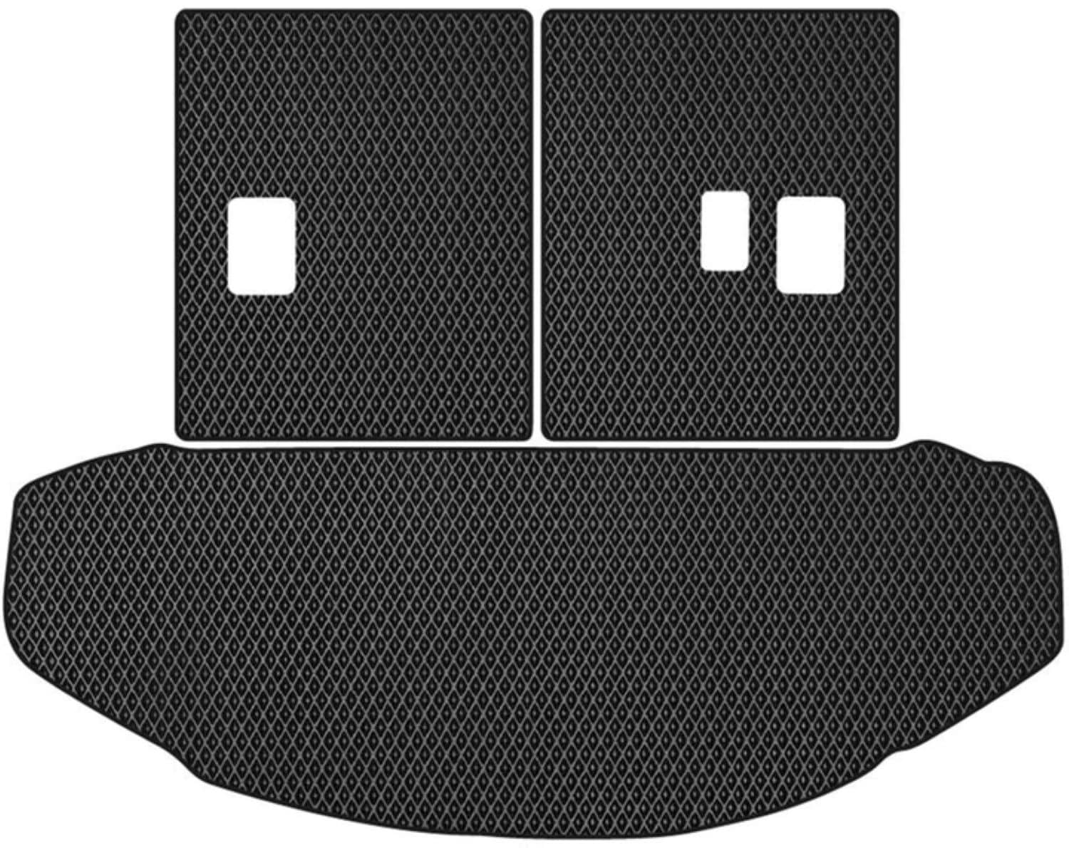 EVA коврик в багажник авто EVAtech для CX-9 (TC) (6 seats) Mazda 2016 2 поколение SUV USA MZ12355BE3RBB